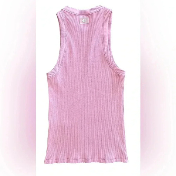 EYTYS Pink Ivy Tank Top Women’s Size Medium Ribbed EUC - Picture 8 of 11